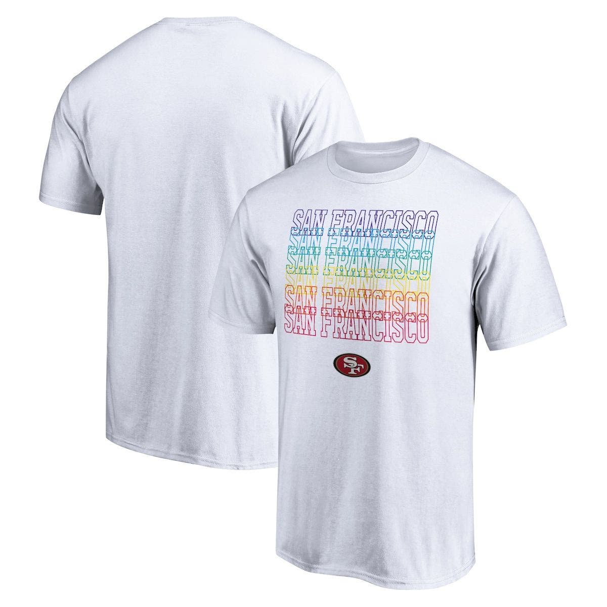 49ers white t shirts