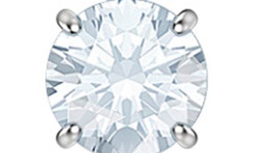 Shop Swarovski Attract Trilogy Pendant Necklace In Silver/clear Crystal