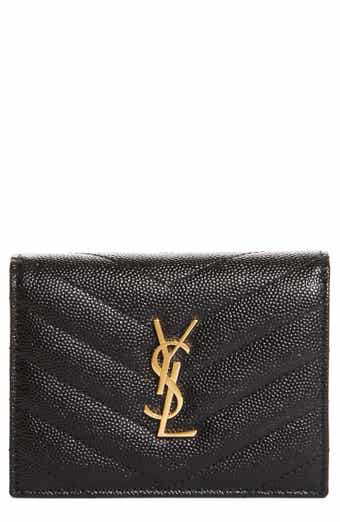 leather wallet monogram