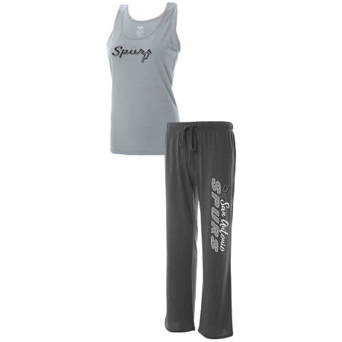 Women's Concepts Sport Charcoal Chicago White Sox Plus Size Jersey Tank Top  & Pants Sleep Set