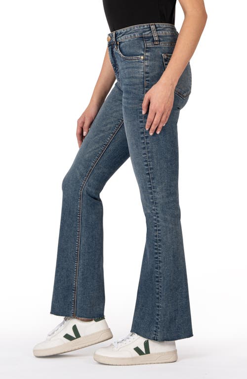 Shop Kut From The Kloth Stella Fab Ab Flare Leg Jeans In Debonairly