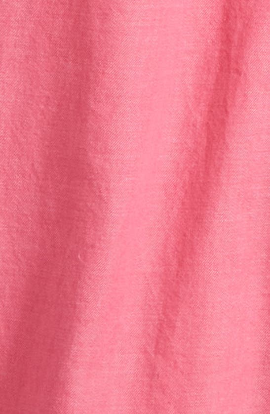 Shop Nordstrom Kids' Flutter Sleeve Cotton Romper In Pink Sunset