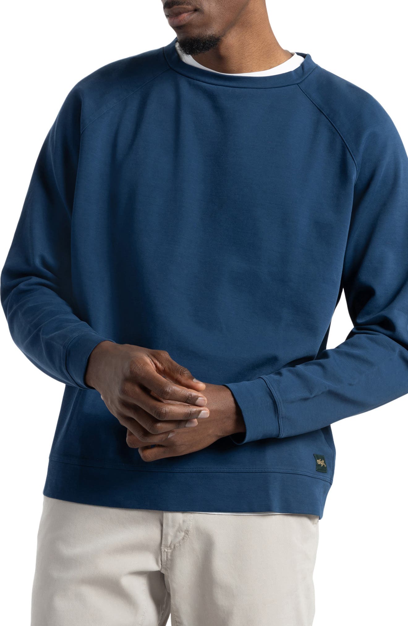 Blue Crewneck Sweatshirts for Men 