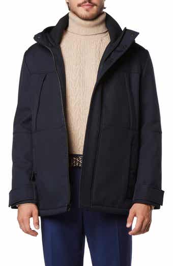 Andrew marc huxley removable 2025 hood crinkle down jacket
