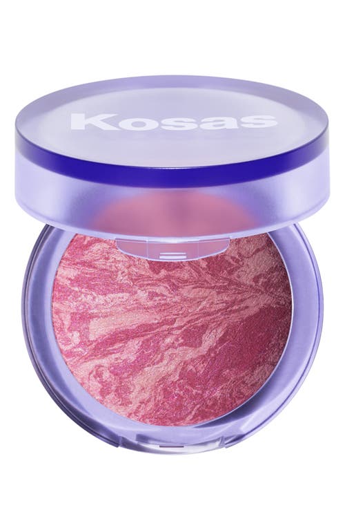 Kosas Blush is Lift Baked Dimensional + Brightening Blush in Euphoria 