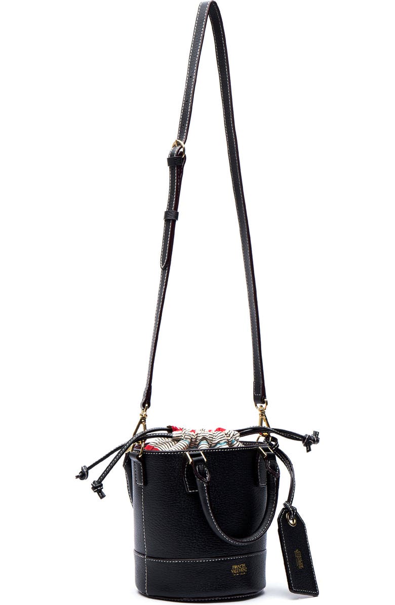 Frances Valentine Small Boarskin Leather Buckle Crossbody Bag, Alternate, color, 