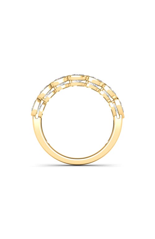 Shop Hautecarat Bezel Heart Lab Created Diamond Ring In Yellow Gold