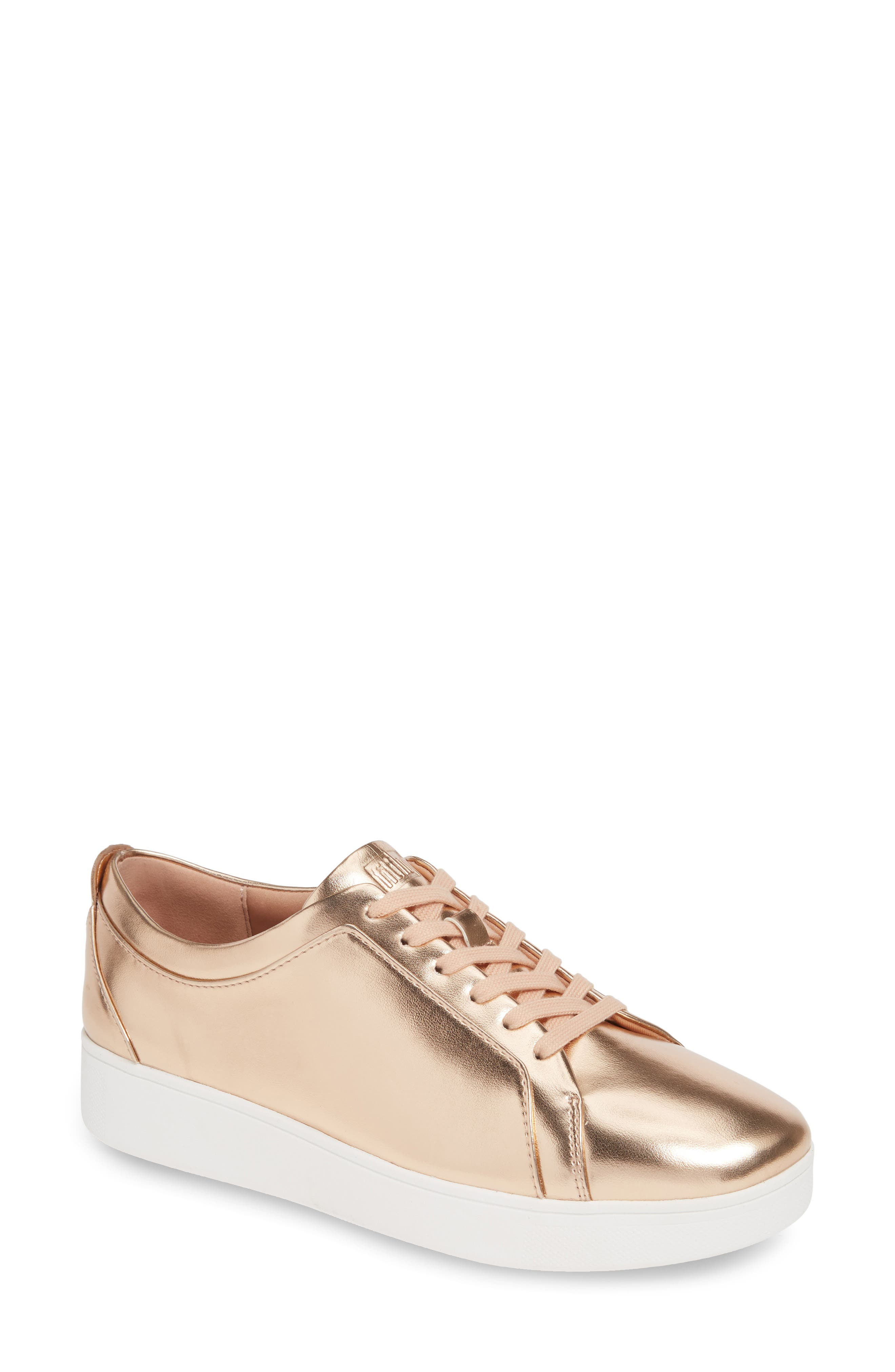 rose gold sneakers womens