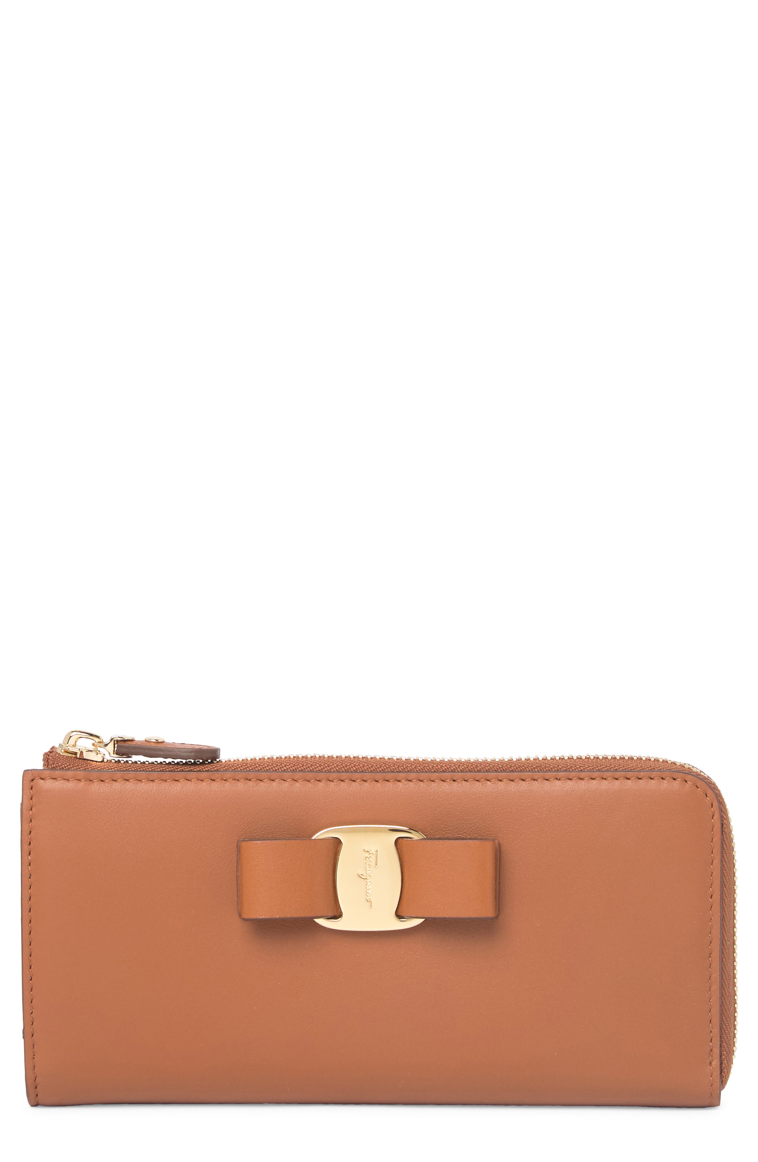 ferragamo bow wallet