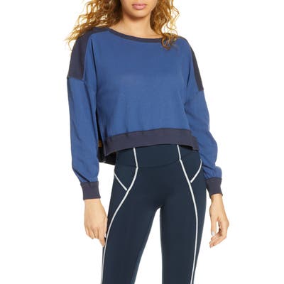 Free People Fp Movement Daydreamer Sweatshirt, Blue