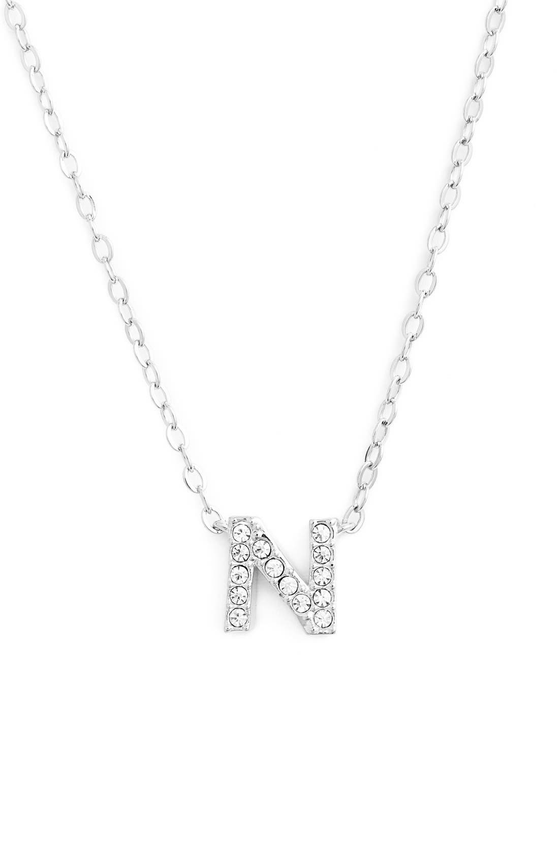Nadri Initial Pendant Necklace Nordstrom