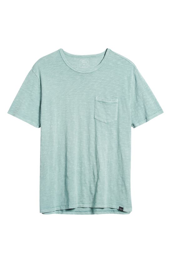 Shop Rails Skipper Slub Pocket T-shirt In Jade