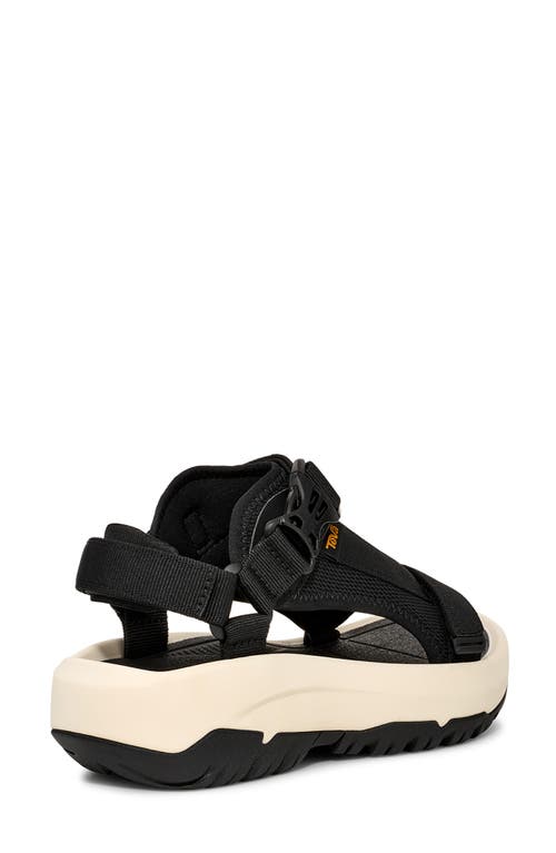 Shop Teva Hurricane Xlt Ampsole Volt Sandal In Black/white