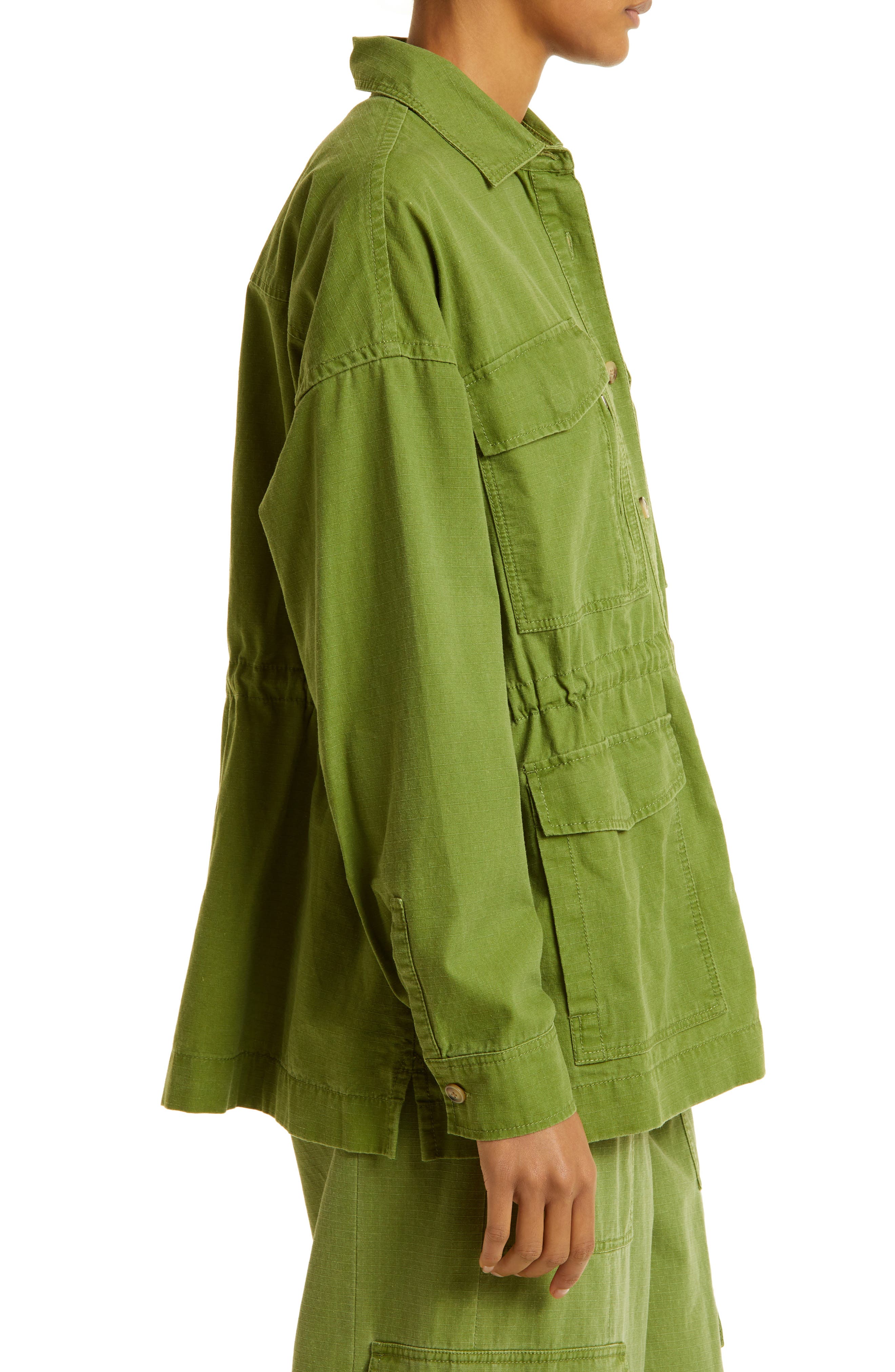 ATM Anthony Thomas Melillo Ripstop Cargo Field Jacket