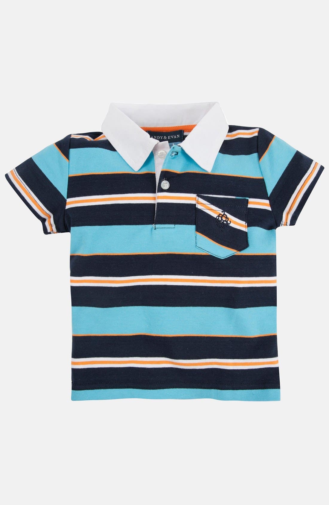Andy & Evan Stripe Polo (Baby Boys) Nordstrom