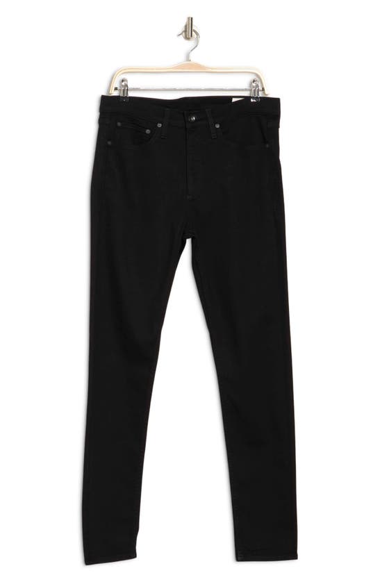 Rag & Bone Rag And Bone Black Standard Issue Fit 1 Skinny Jeans In Black