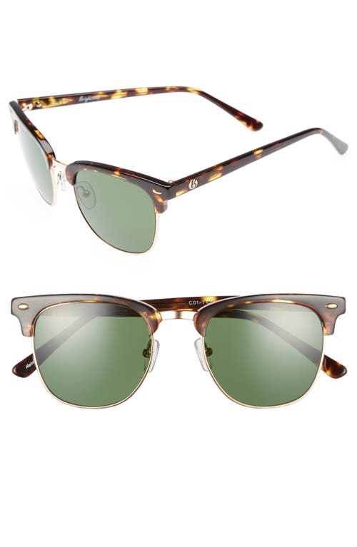 Copeland 51mm Sunglasses in Golden Tortoise/Green