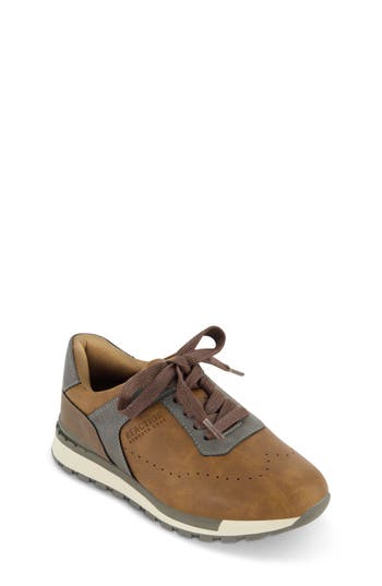Kenneth Cole Kids' Kev Weston Sneaker In Cognac