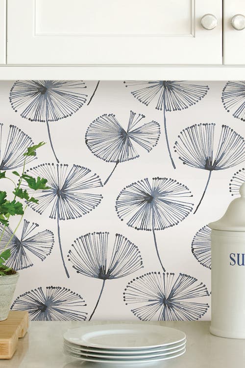 Wallpops Aya Peel And Stick Wallpaper In Blue