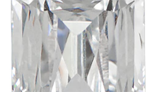 Cz By Kenneth Jay Lane Multi Cz Dangle Earrins In Clear/silver