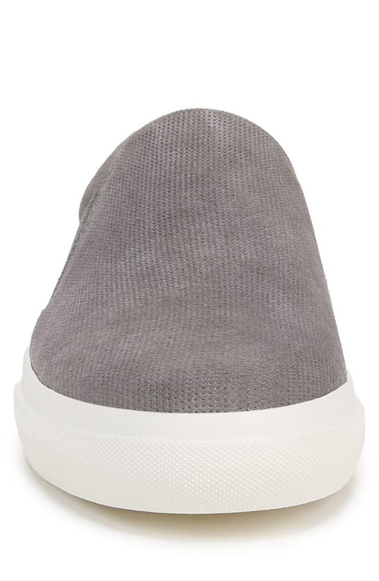 Shop Vince Fletcher Slip-on Sneaker In Smoke Grey