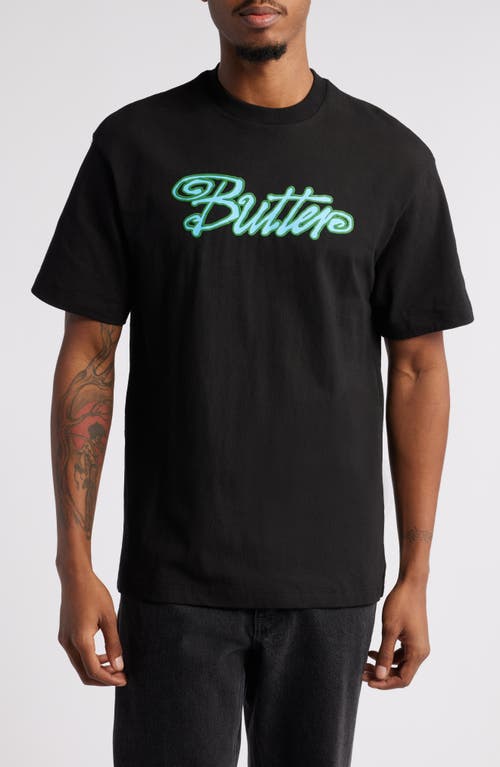 Butter Goods Jive Graphic T-Shirt in Black 