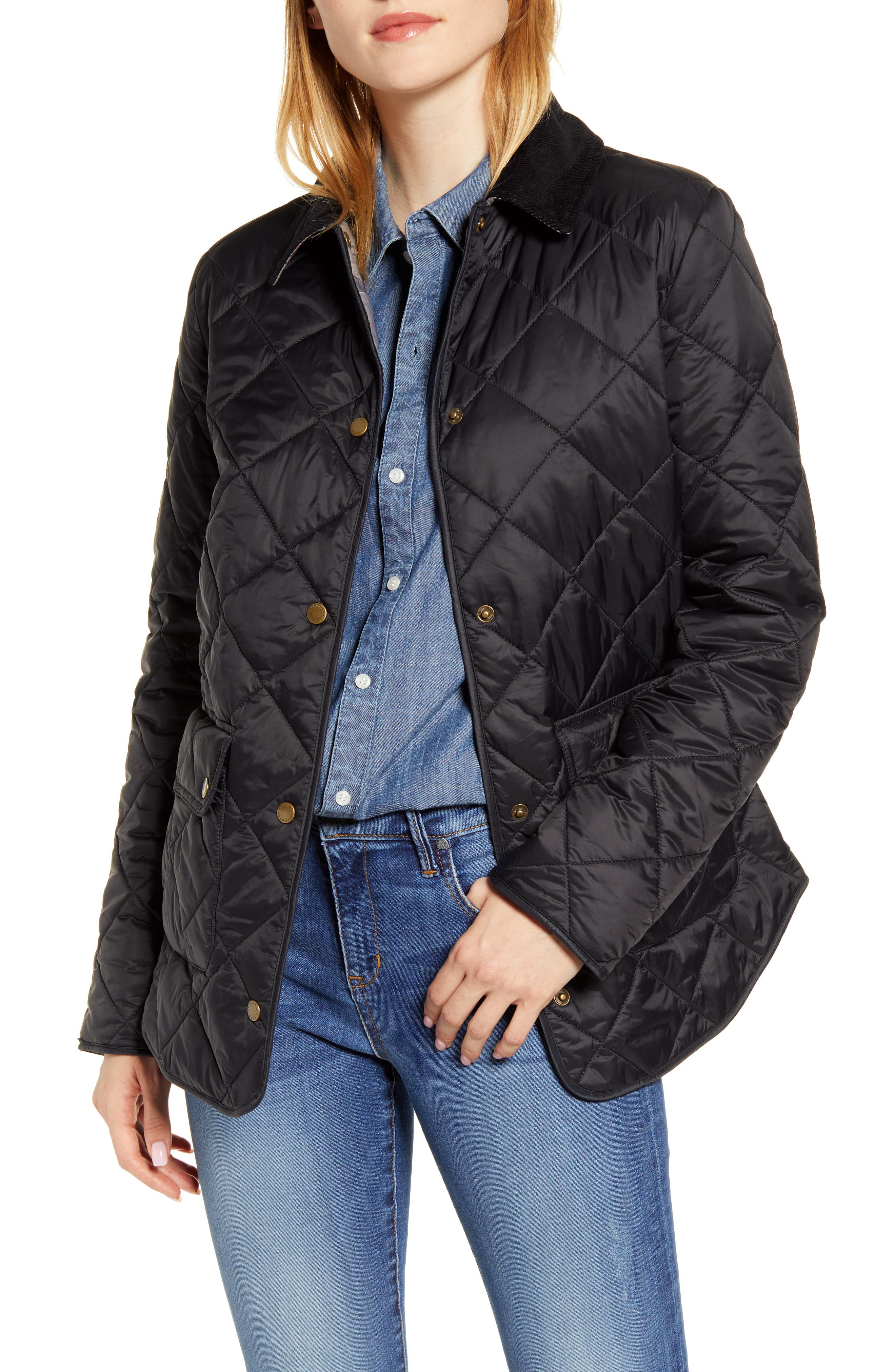 barbour x liberty evelyn quilted jacket