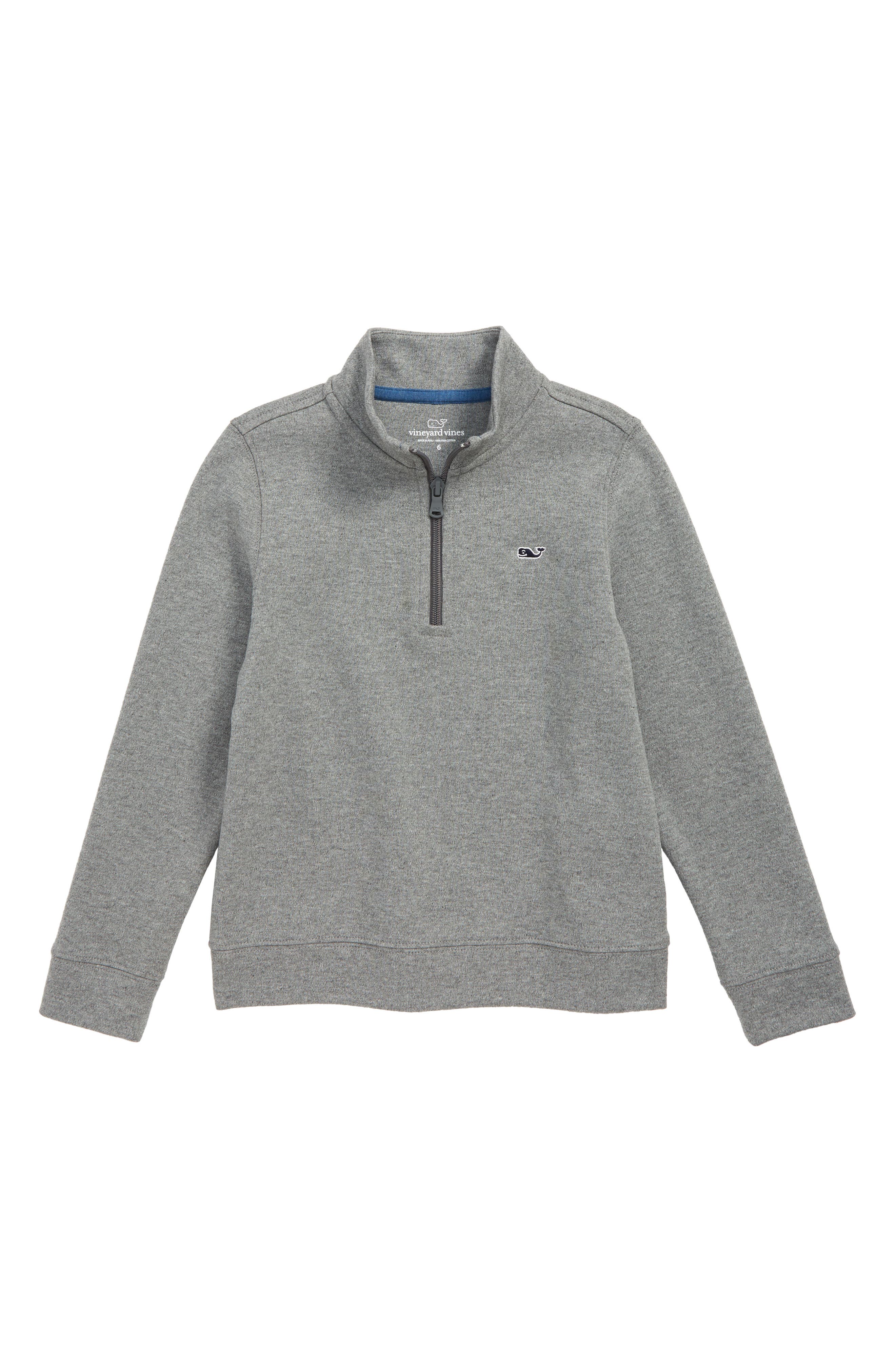 toddler half zip pullover