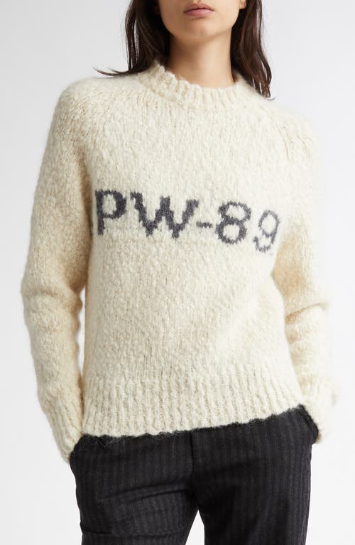 Shop Paloma Wool Solo Graphic Sweater In Ecru