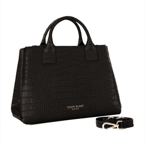 Teddy Blake Bella Croco 15" In Black&red