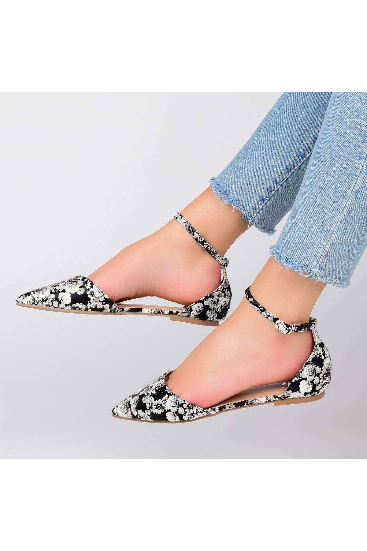 ankle strap flats nordstrom