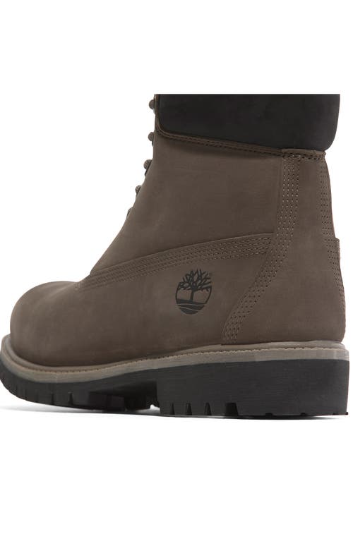 Shop Timberland 6-inch Premium Waterproof Boot In Medium Brown Nubuck