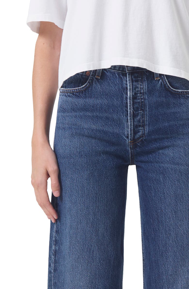 AGOLDE Ren High Waist Wide Leg Jeans | Nordstrom