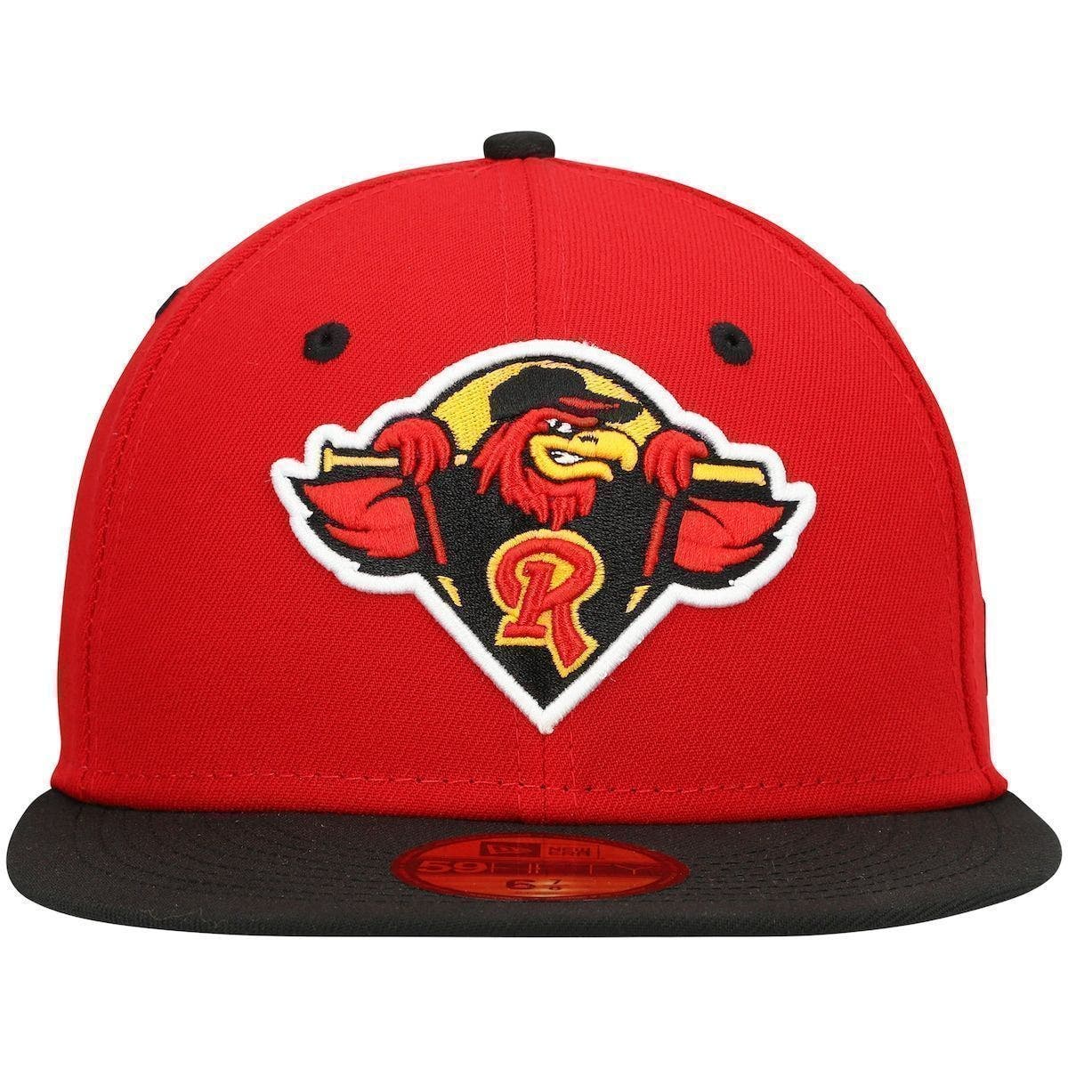 rochester red wings fitted hat