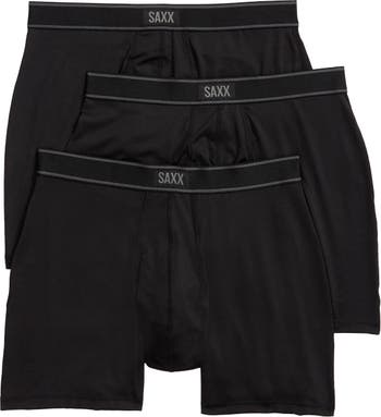 SAXX 3-Pack Ultra Supersoft Relaxed Fit Performance Boxer Briefs