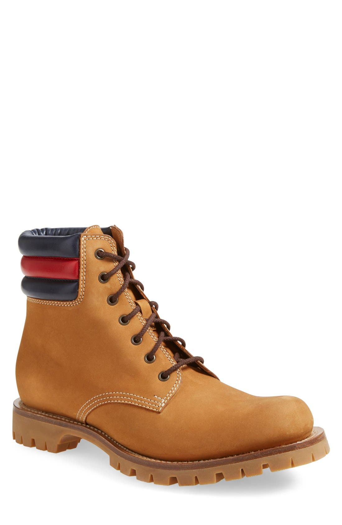 gucci construction boots