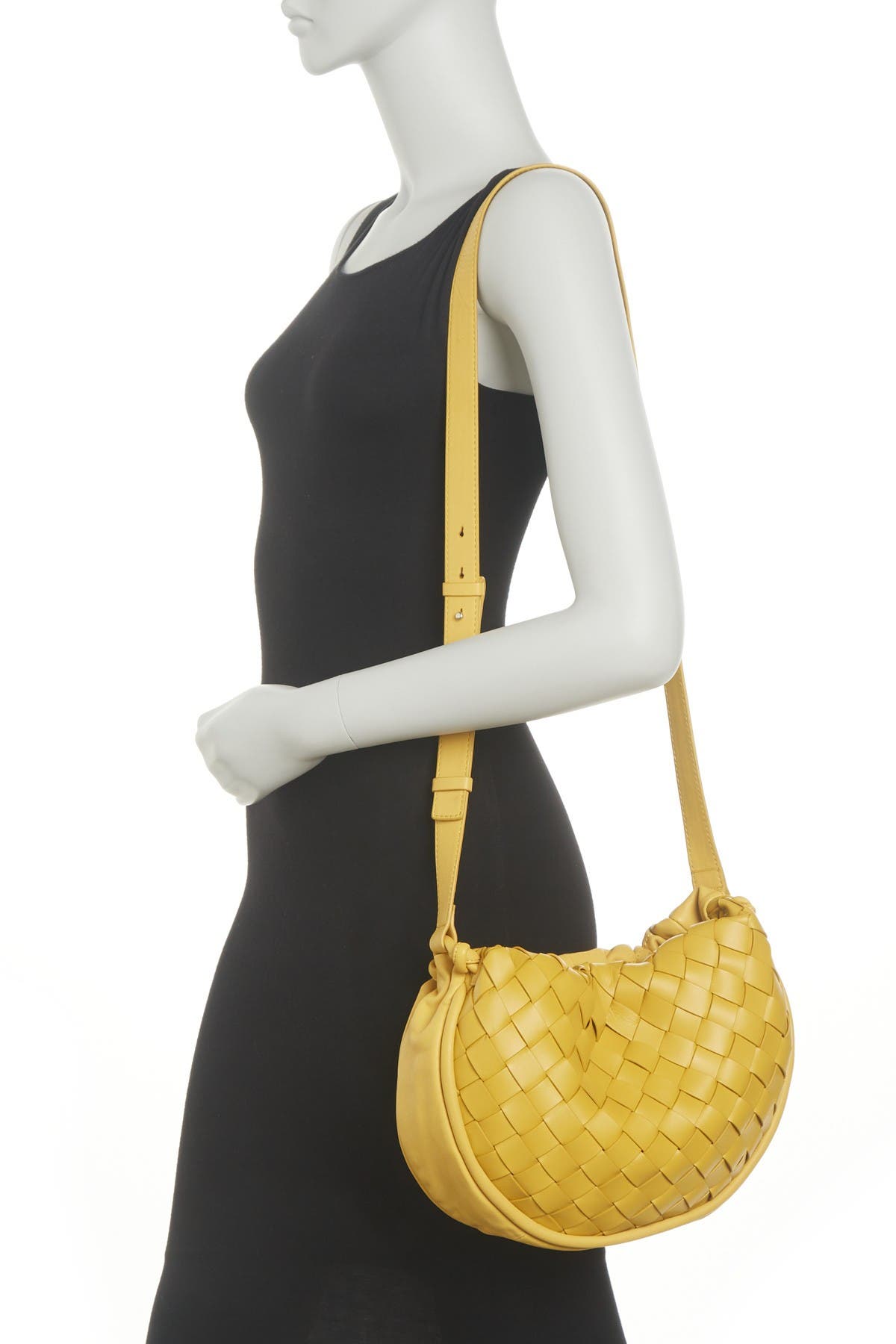 Vince Camuto Jude Leather Crossbody Bag In Light/pastel Yellow