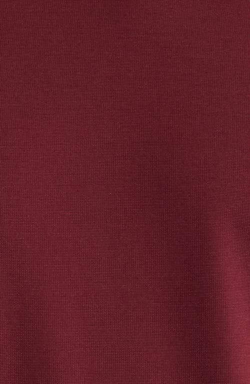 Shop Daniel Buchler Solid Crewneck Lounget-shirt In Wine