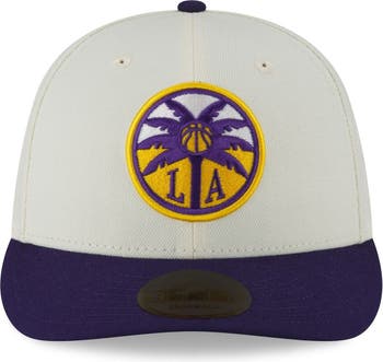 Men's Los Angeles Sparks New Era White/Purple 2023 WNBA Draft 9FIFTY  Snapback Hat