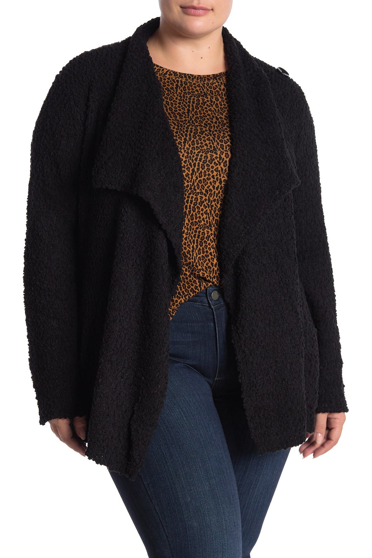 bobeau cardigan with pockets