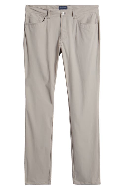 Shop Scott Barber Warp Knit Stretch Nylon 5-pocket Pants In Dark Sand