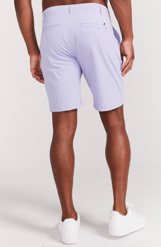Shop Redvanly Hanover Pull-on Shorts In Baby Lavender