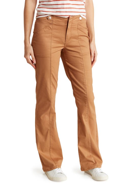 Mid Rise Cargo Pants