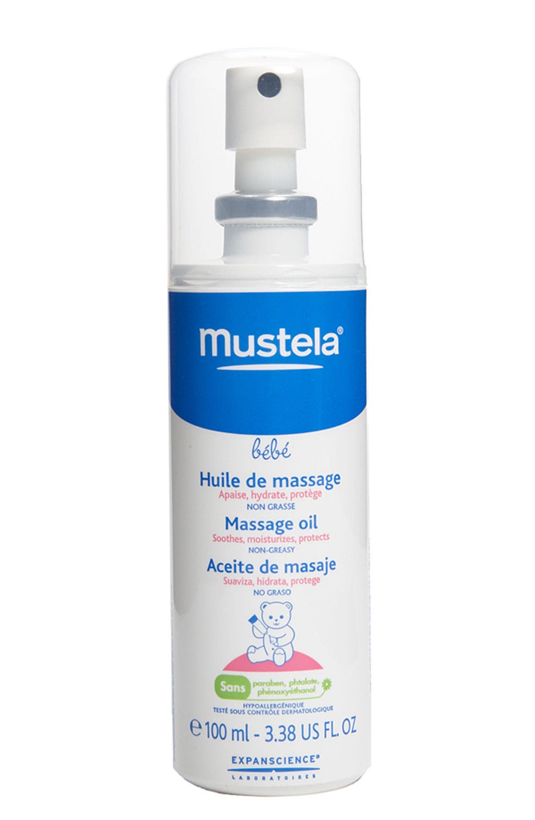mustela massage oil