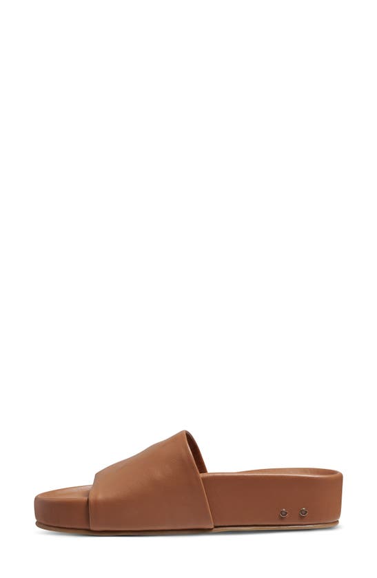 Shop Beek Pelican Slide Sandal In Tan