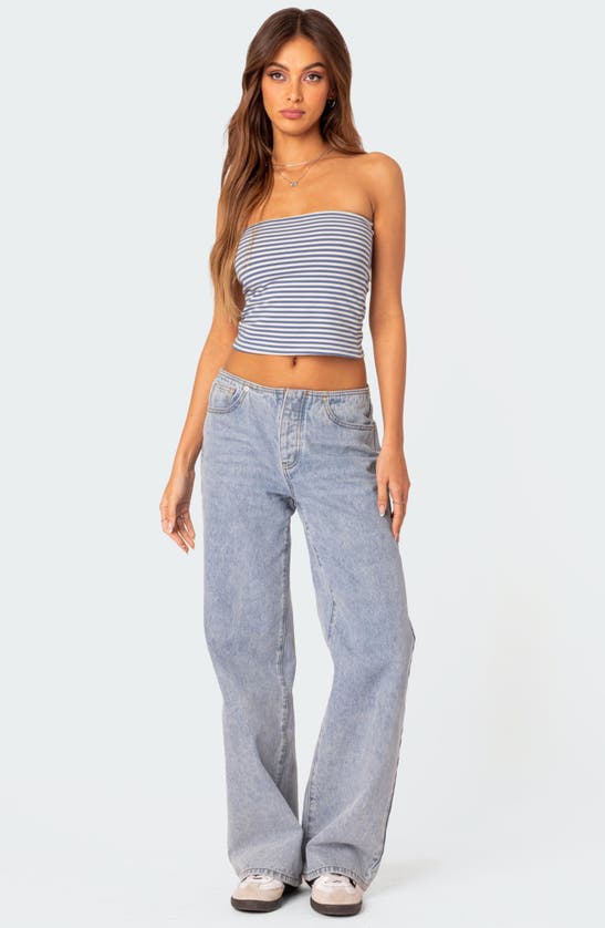EDIKTED EDIKTED LILAH STRIPE TUBE TOP 