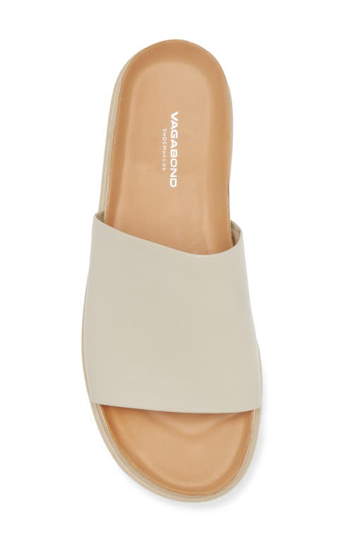 Vagabond Shoemakers Erin Slide Sandal In Off White
