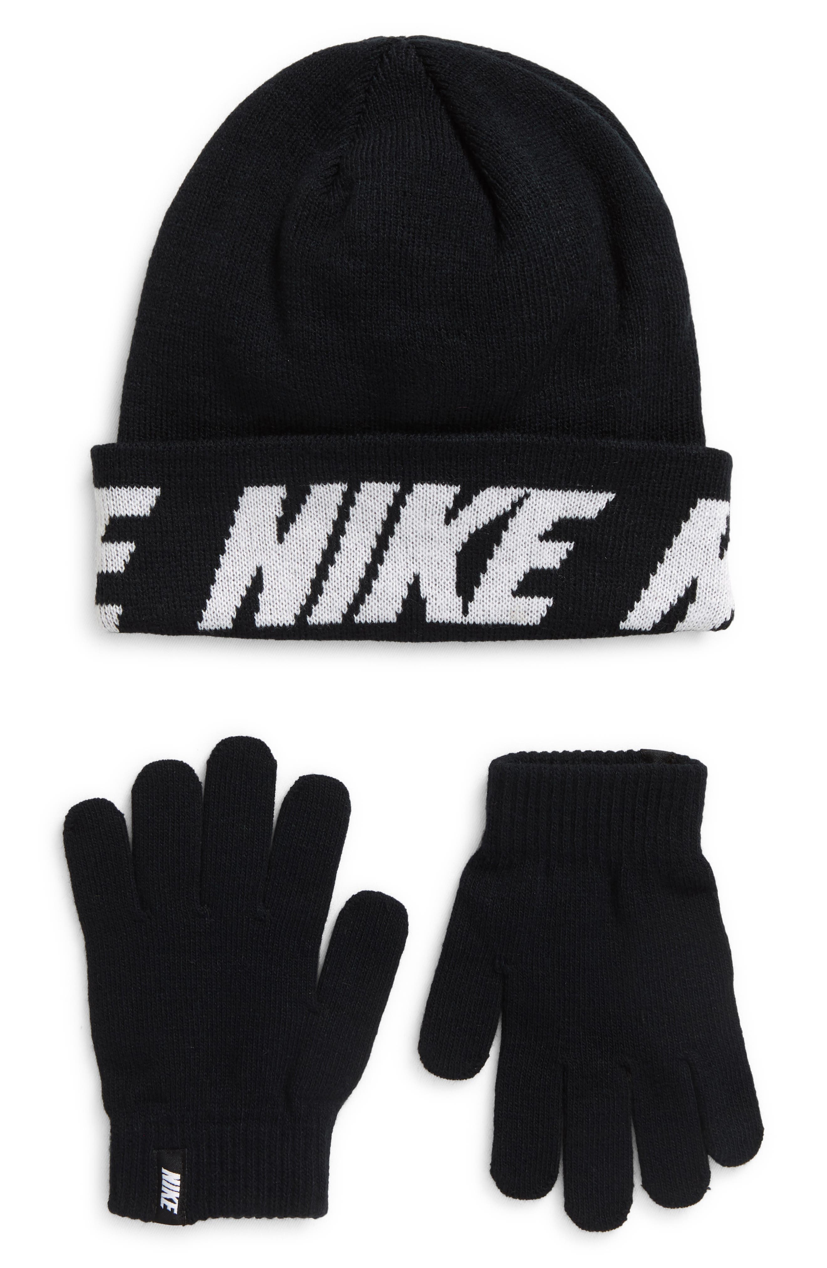 nike hat and gloves set junior