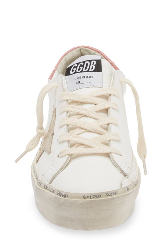 Shop Golden Goose Hi Star Low Top Platform Sneaker In White/ Platinum