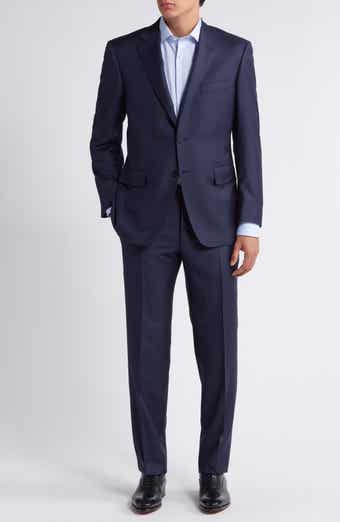 Canali Venzia Regular Fit Navy Wool Tuxedo Nordstrom